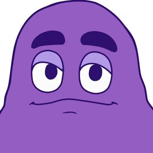 👎 Стикер «Grimace DogeChain» для Telegram