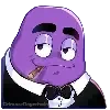 😎 Эмодзи «grimace dogechain» для Telegram