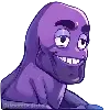 💪 Эмодзи «grimace dogechain» для Telegram