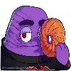 🫡 Эмодзи «grimace dogechain» для Telegram