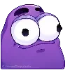 🙃 Эмодзи «grimace dogechain» для Telegram