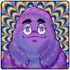 😵‍💫 Эмодзи «grimace dogechain» для Telegram