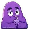 Эмодзи grimace dogechain для Telegram — скачать