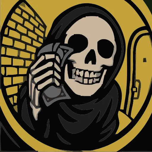💀 Эмодзи «Grim Life» для Telegram