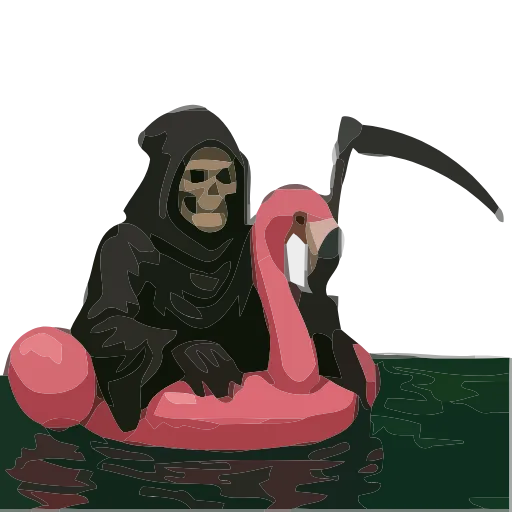 💀 Эмодзи «Grim Life» для Telegram