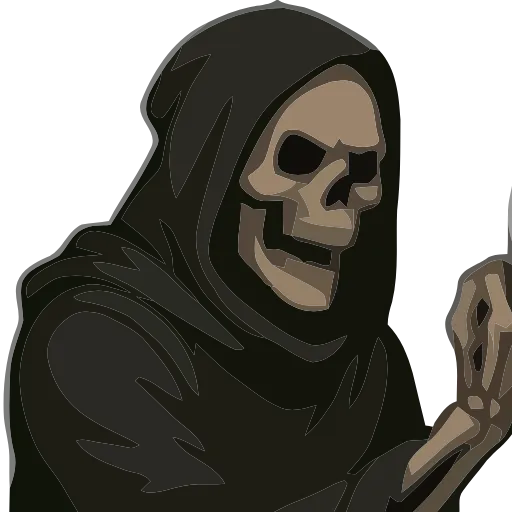 💀 Эмодзи «Grim Life» для Telegram