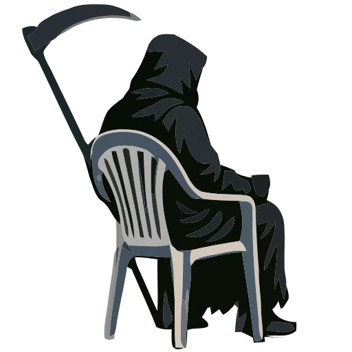 💀 Эмодзи «Grim Life» для Telegram