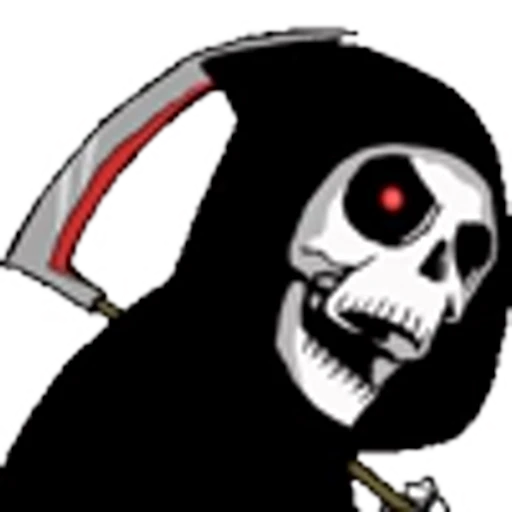 Стикерпак Grim Reaper для Telegram
