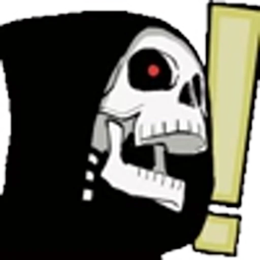 ‼️ Эмодзи «Grim Reaper» для Telegram