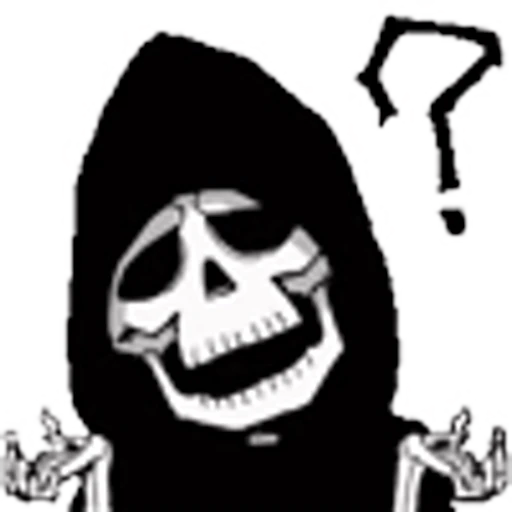 🤨 Эмодзи «Grim Reaper» для Telegram