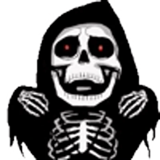 🩻 Эмодзи «Grim Reaper» для Telegram