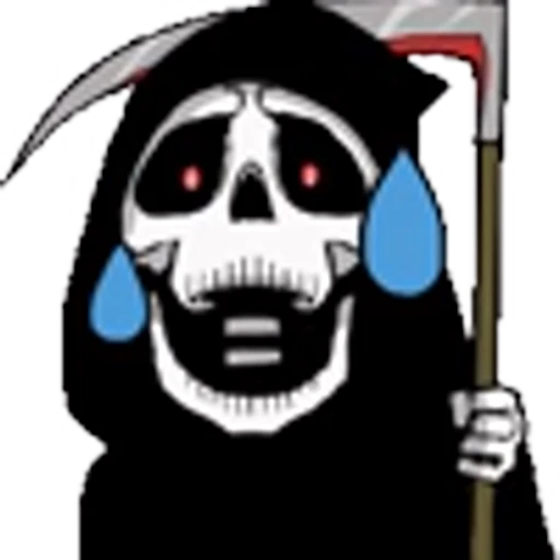 😅 Эмодзи «Grim Reaper» для Telegram