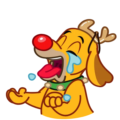 😩 Стикер «Max the Grinchs dog» для Telegram
