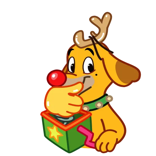 👍 Стикер «Max the Grinchs dog» для Telegram