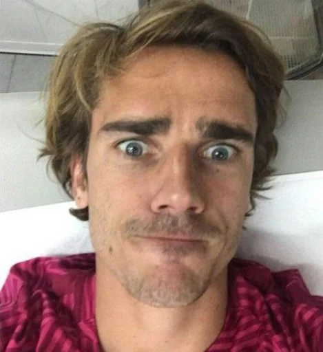 🤪 Стикер «Antoine Griezmann» для Telegram