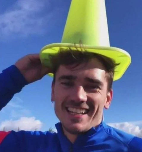 😃 Стикер «Antoine Griezmann» для Telegram
