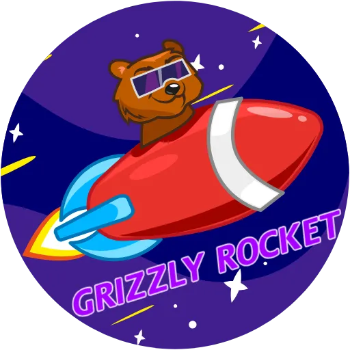 Стикерпак Grizzly Rocket для Telegram
