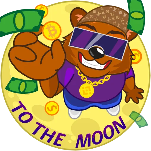🚀 Стикер «Grizzly Rocket» для Telegram