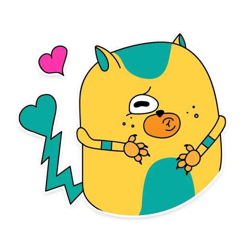 😚 Стикер «ThunderCat» для Telegram