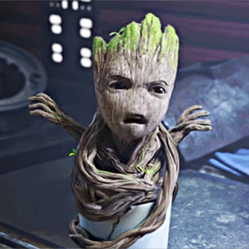 🤨 Стикер «Groot» для Telegram