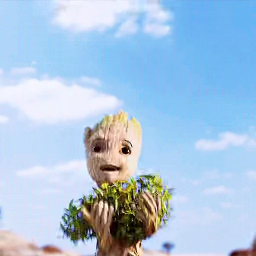 🏃‍♂️ Стикер «Groot» для Telegram