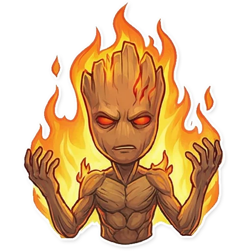 🔥 Стикер «Groot» для Telegram