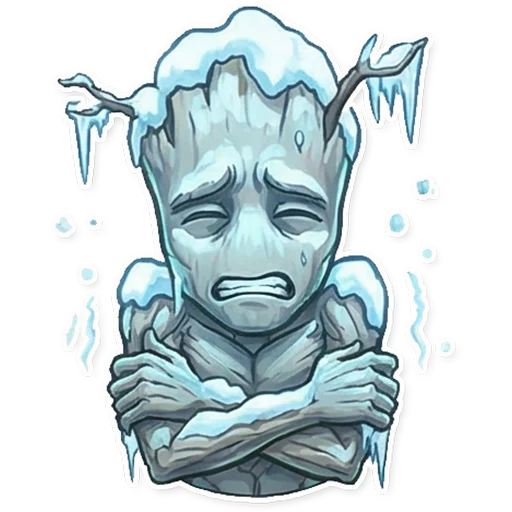 🧊 Стикер «Groot» для Telegram