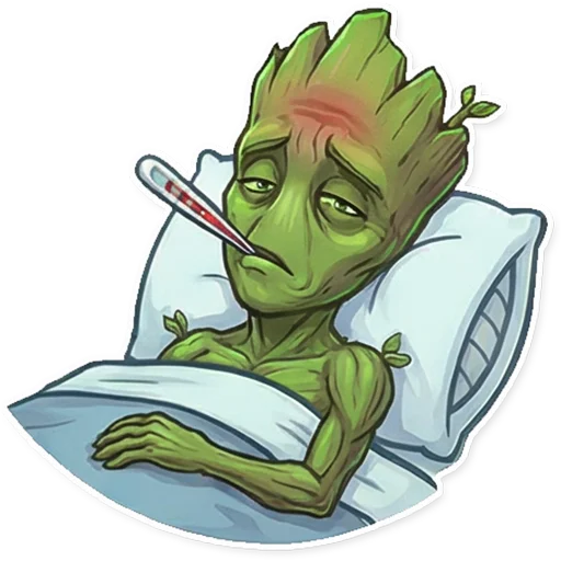 🤧 Стикер «Groot» для Telegram