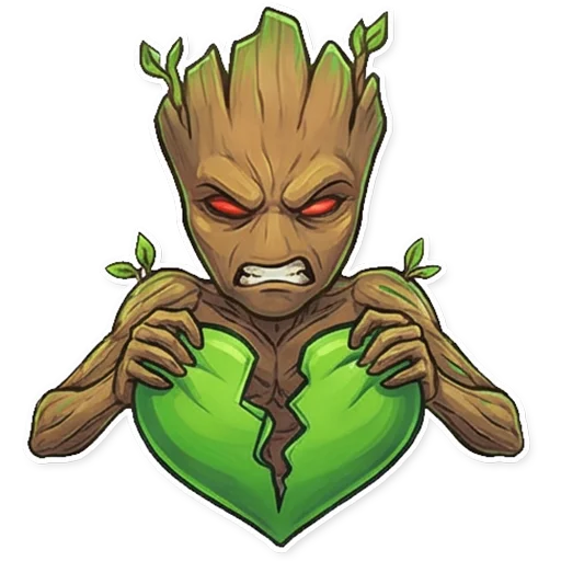 💔 Стикер «Groot» для Telegram