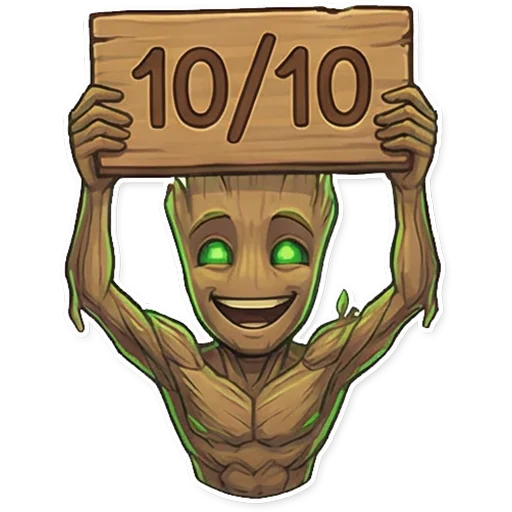 💯 Стикер «Groot» для Telegram