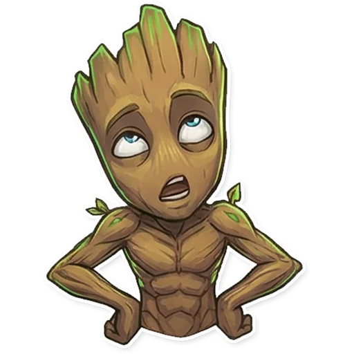 🙄 Стикер «Groot» для Telegram