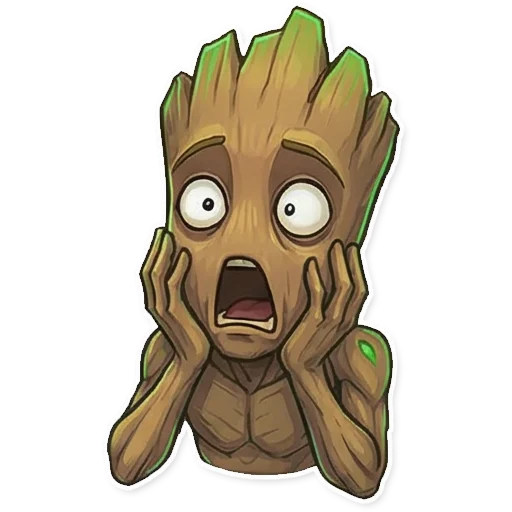 😳 Стикер «Groot» для Telegram