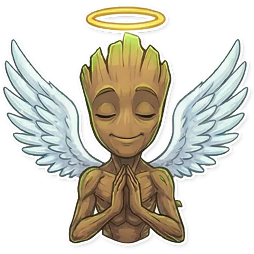 😇 Стикер «Groot» для Telegram