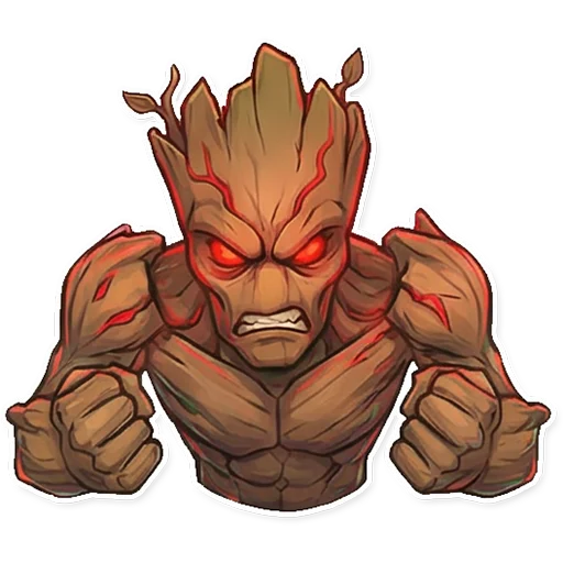 🤬 Стикер «Groot» для Telegram