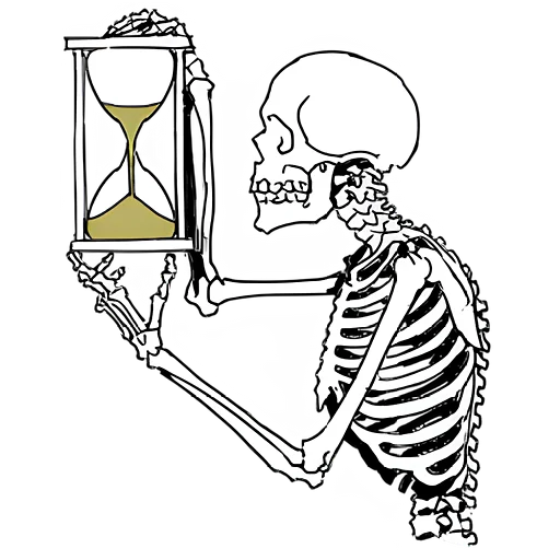 ⏳ Стикер «Груда костей ч.1» для Telegram