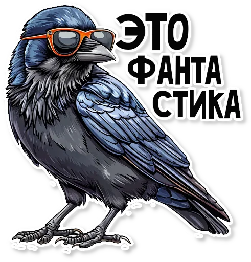 👩‍🚀 Стикер «Кижские граглз» для Telegram