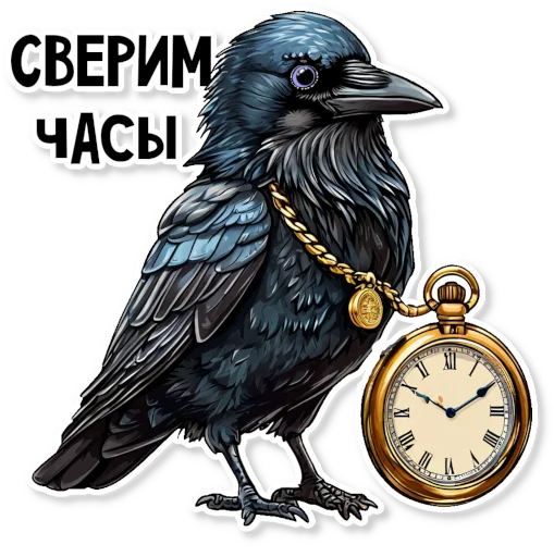 ⏰ Стикер «Кижские граглз» для Telegram