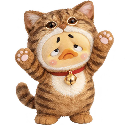 🤗 Стикер «Утенок котенок» для Telegram
