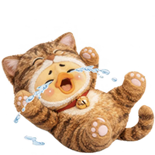 😂 Стикер «Утенок котенок» для Telegram