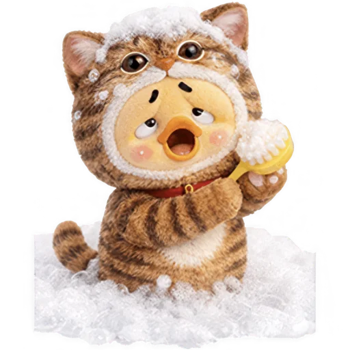 🧼 Стикер «Утенок котенок» для Telegram