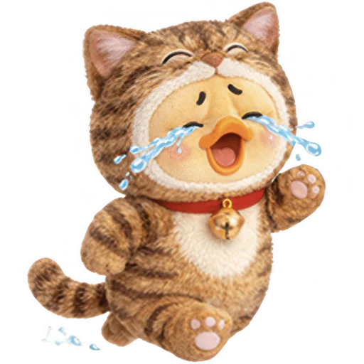 😭 Стикер «Утенок котенок» для Telegram