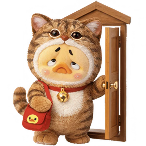 🚪 Стикер «Утенок котенок» для Telegram
