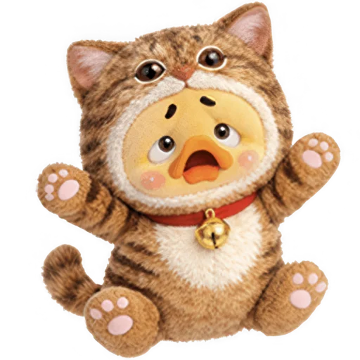 🤷‍♂ Стикер «Утенок котенок» для Telegram