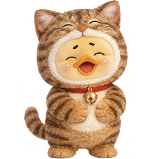 😂 Стикер «Утенок котенок» для Telegram