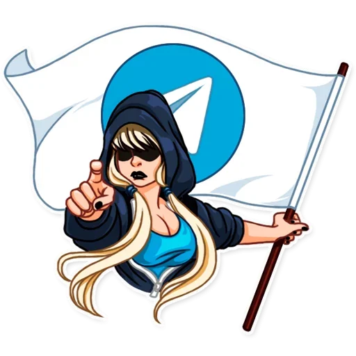 👈 Стикер «Telegrammers» для Telegram