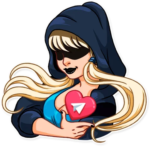 💙 Стикер «Telegrammers» для Telegram