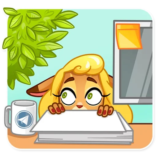 👀 Стикер «Telegrammers» для Telegram