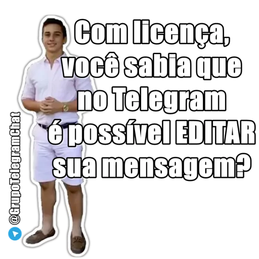 😉 Стикер «Telegrammers» для Telegram