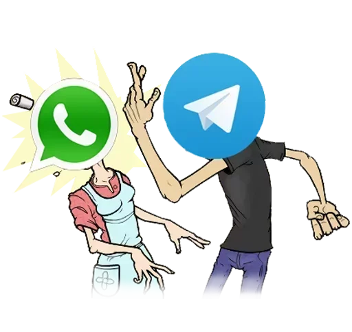 💥 Стикер «Telegrammers» для Telegram