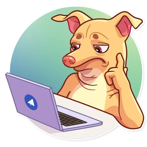 😕 Стикер «Telegrammers» для Telegram